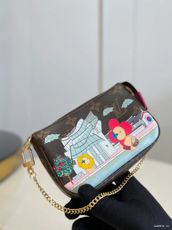 WIS MINI LOUIS ACCESSOIRES VUITTON POCHETTE 0719